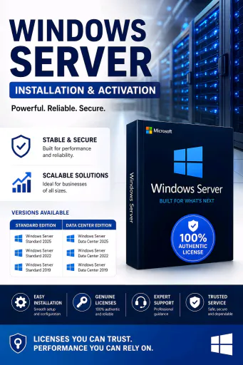 Genuine Windows Server Installation & Activation