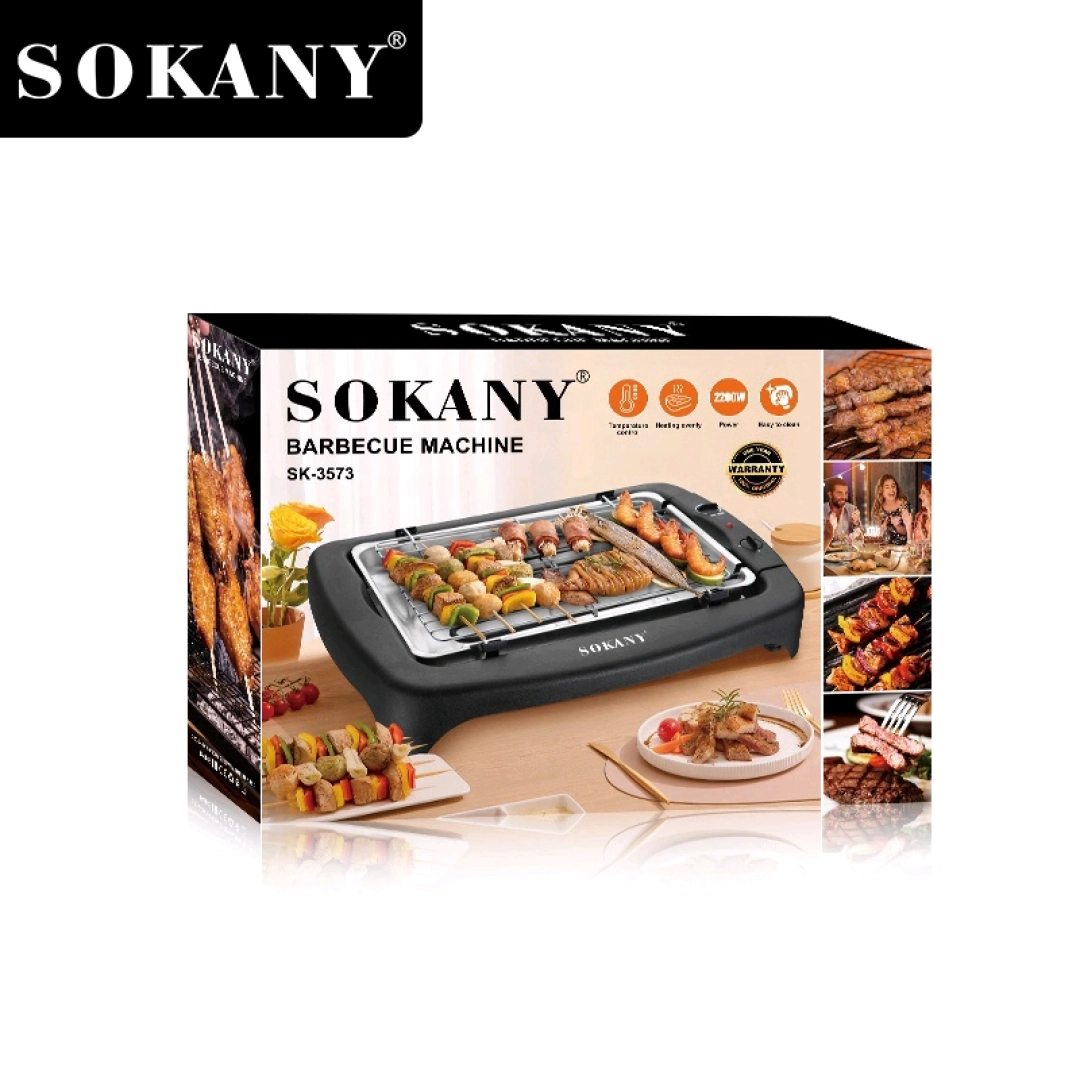 SOKANY SK-3573 Electric Barbecue Grill 2200W thumbnail 2