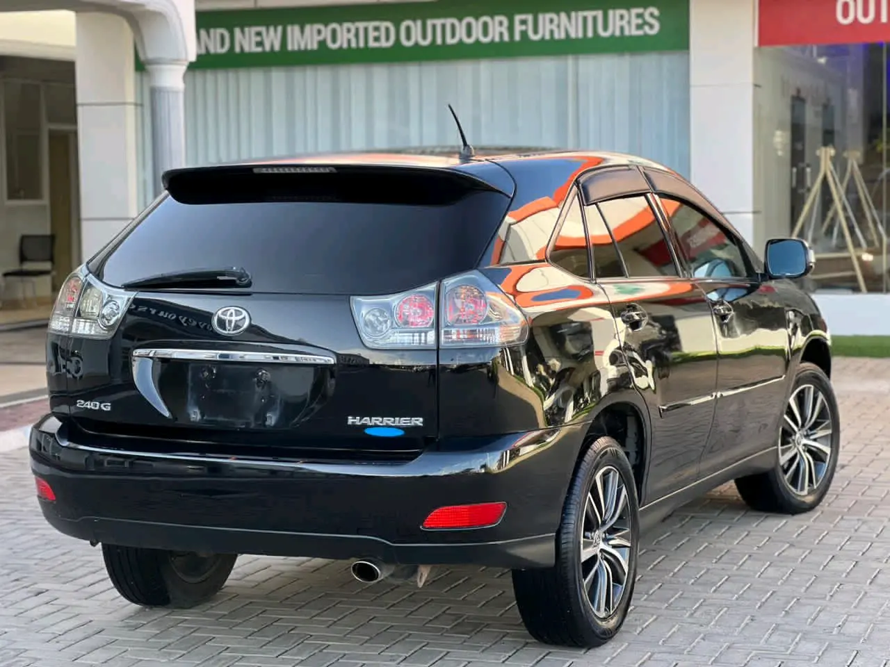Toyota Harrier 2005 Nyeusi, 2.3L VVT-i thumbnail 4