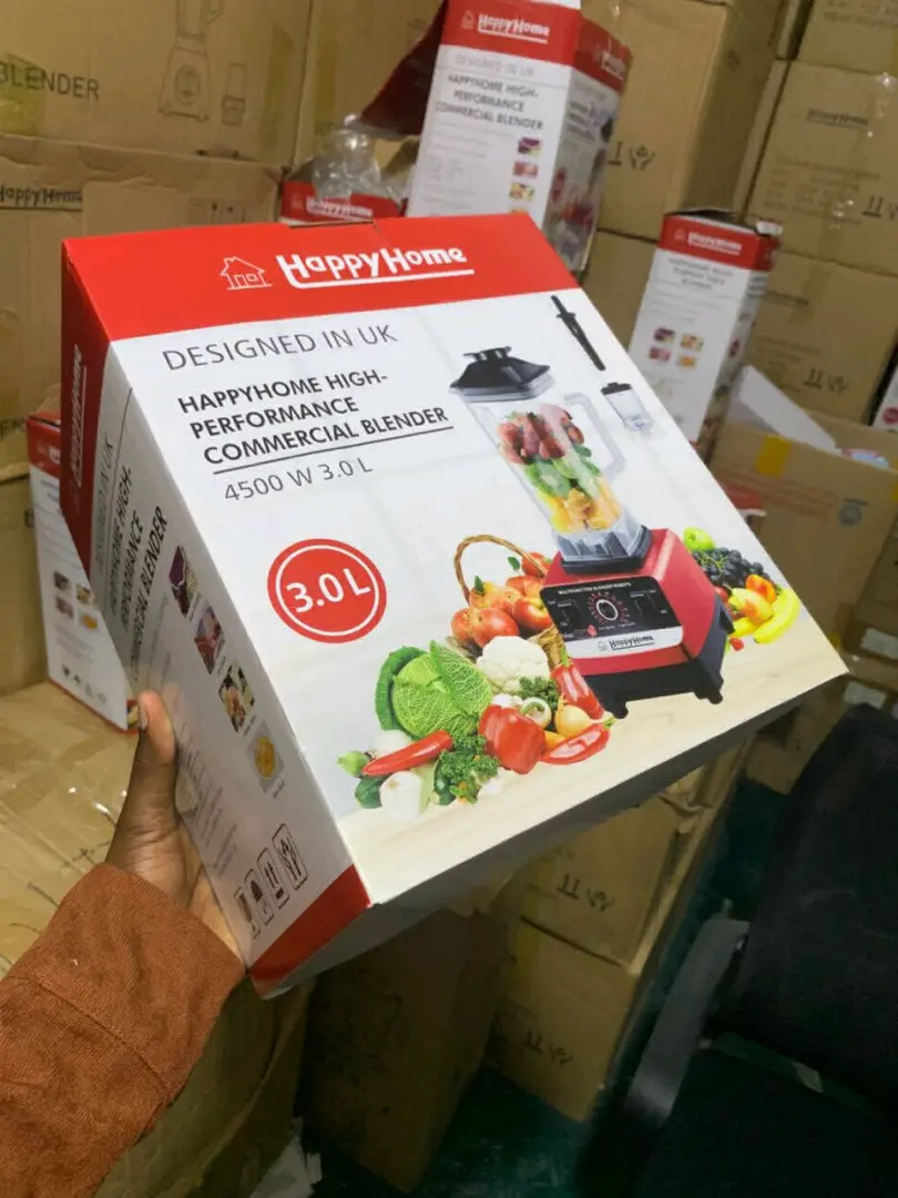 HappyHome Heavy Duty Blender 4500W thumbnail 2