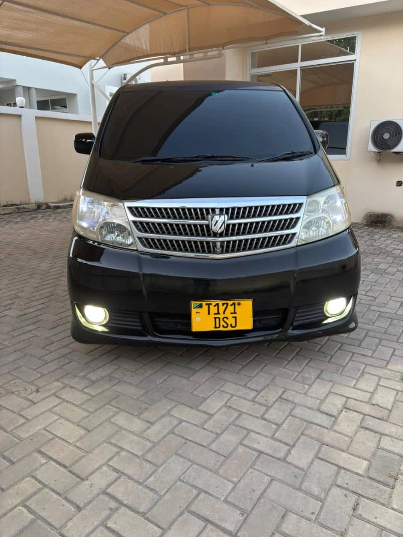 Toyota Alphard Minivan 2006 Black