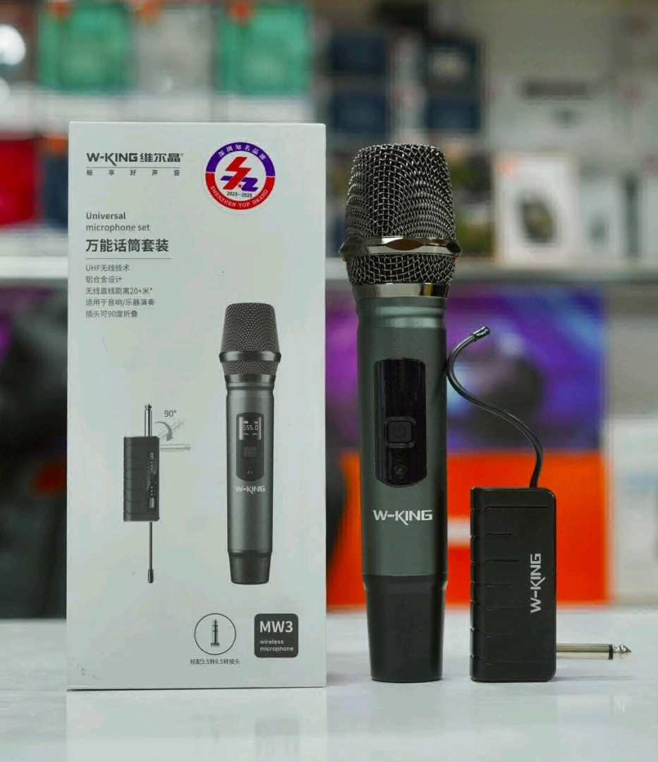 W-KING MW3 Universal Wireless Microphone Set
