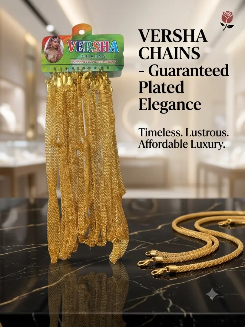 Versha Gold-Plated Chains
