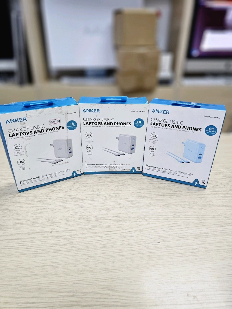 Anker 61W USB-C Charger for Laptops & Phones (Boxed)