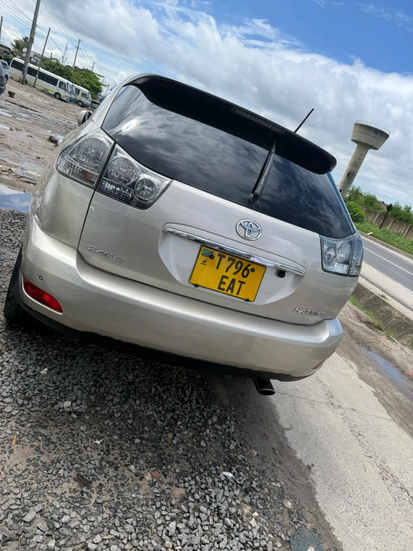 Toyota Harrier 2008 Silver SUV DSM thumbnail 3