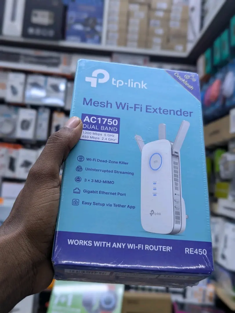 TP-Link RE450 AC1750 Mesh Wi-Fi Extender