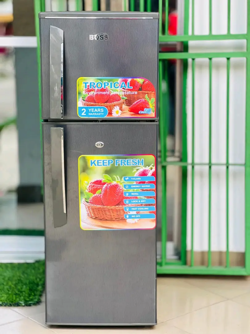 Boss Double Door Fridge 118L