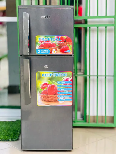Boss Double Door Fridge 118L
