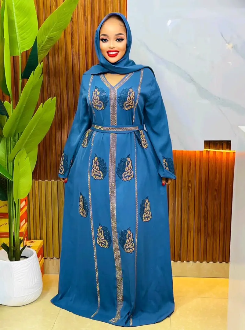 Abaya Dress Leopard Print thumbnail 2