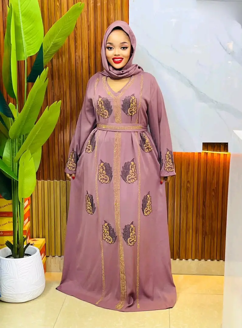 Abaya Dress Leopard Print thumbnail 6
