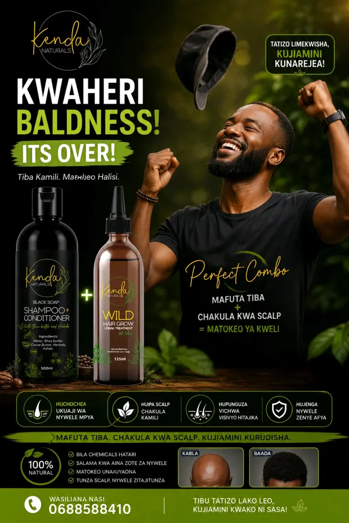 Kenda Naturals Hair Growth Treatment & Shampoo