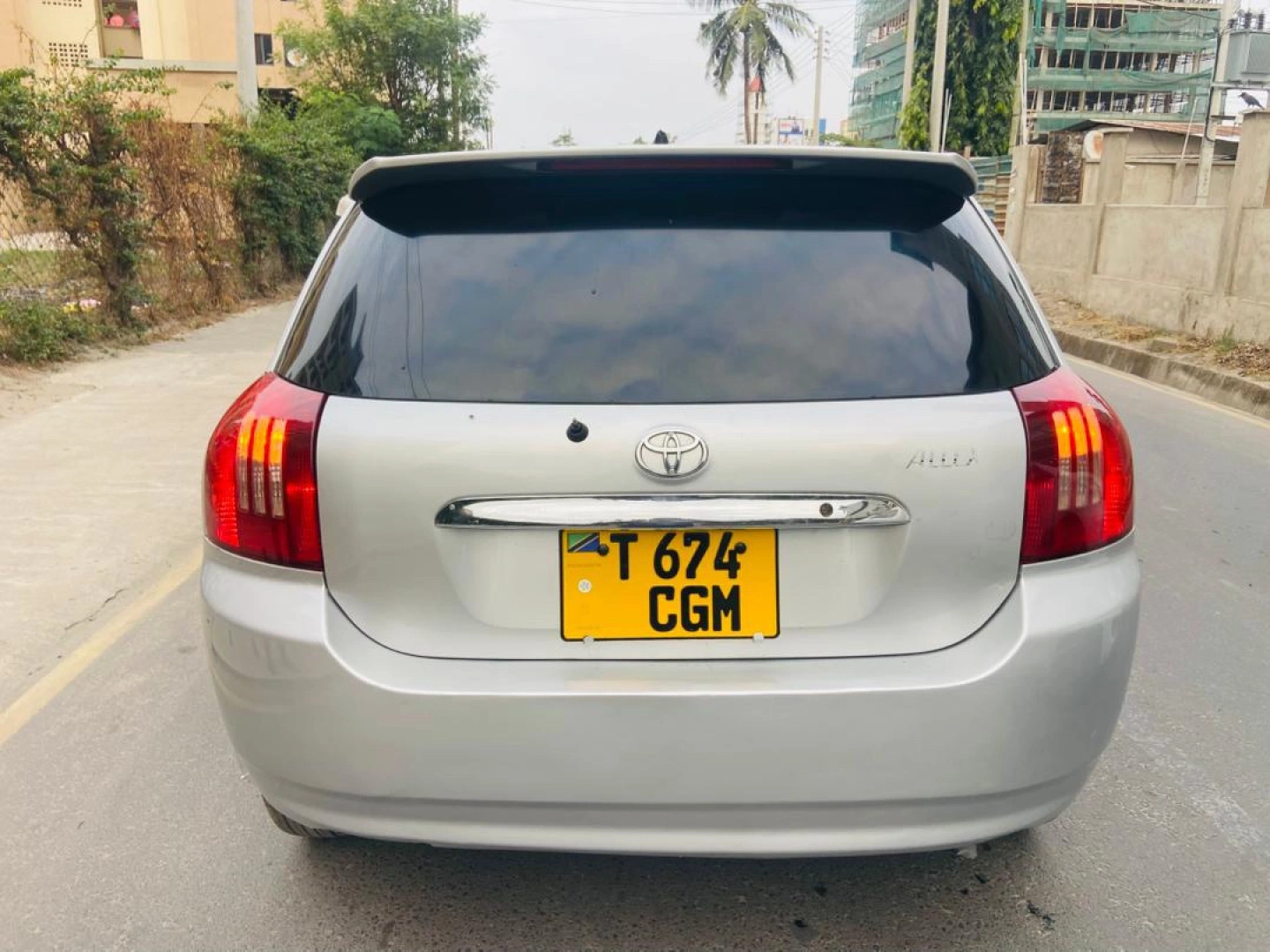 Toyota Allex 2005 Low Mileage (Silver) thumbnail 2