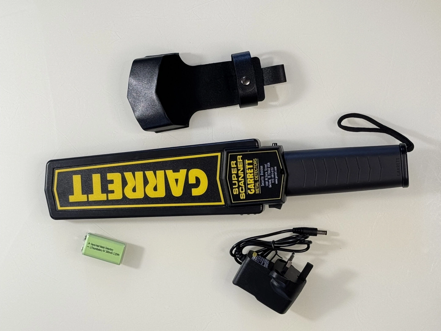 Garrett Super Scanner Handheld Security Metal Detector