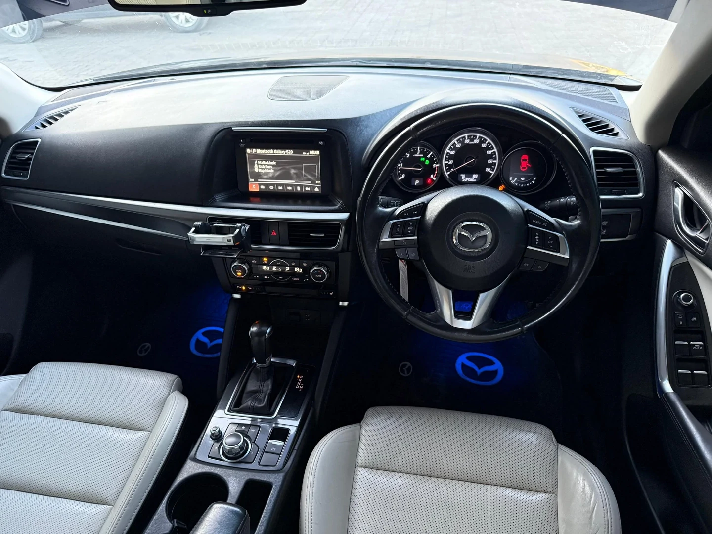 Black Mazda CX-5 SUV 2015 (2190cc) thumbnail 8