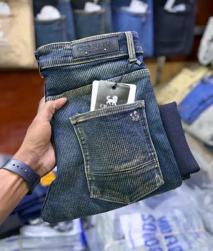 CH&NANA MILANO Dark Denim Jeans