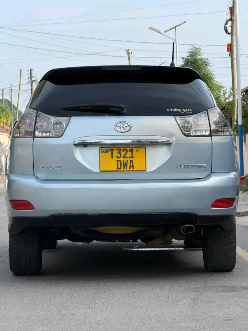 2005 Toyota Harrier Light Blue for Sale thumbnail 3