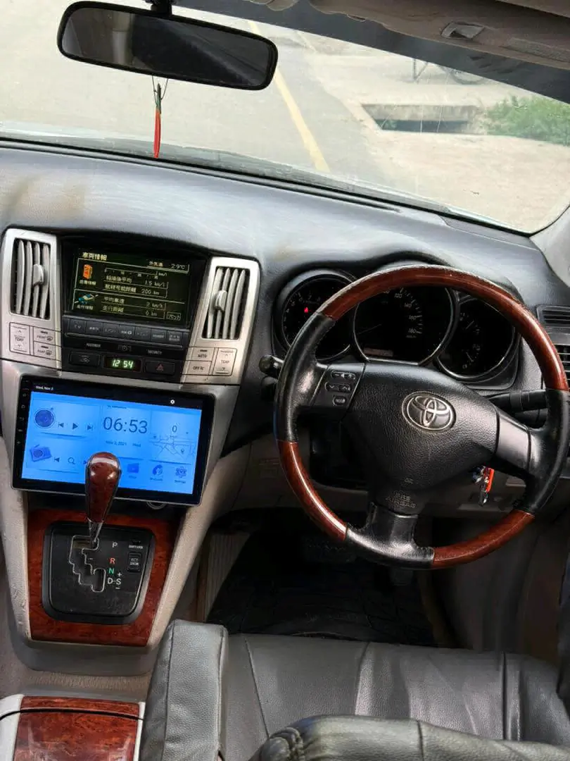 2005 Toyota Harrier Light Blue for Sale thumbnail 9