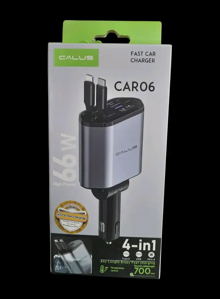 Calus CAR06 4-in-1 Fast Car Charger (66W)