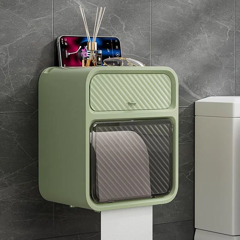 Quality Toilet Paper Holder Box thumbnail 3