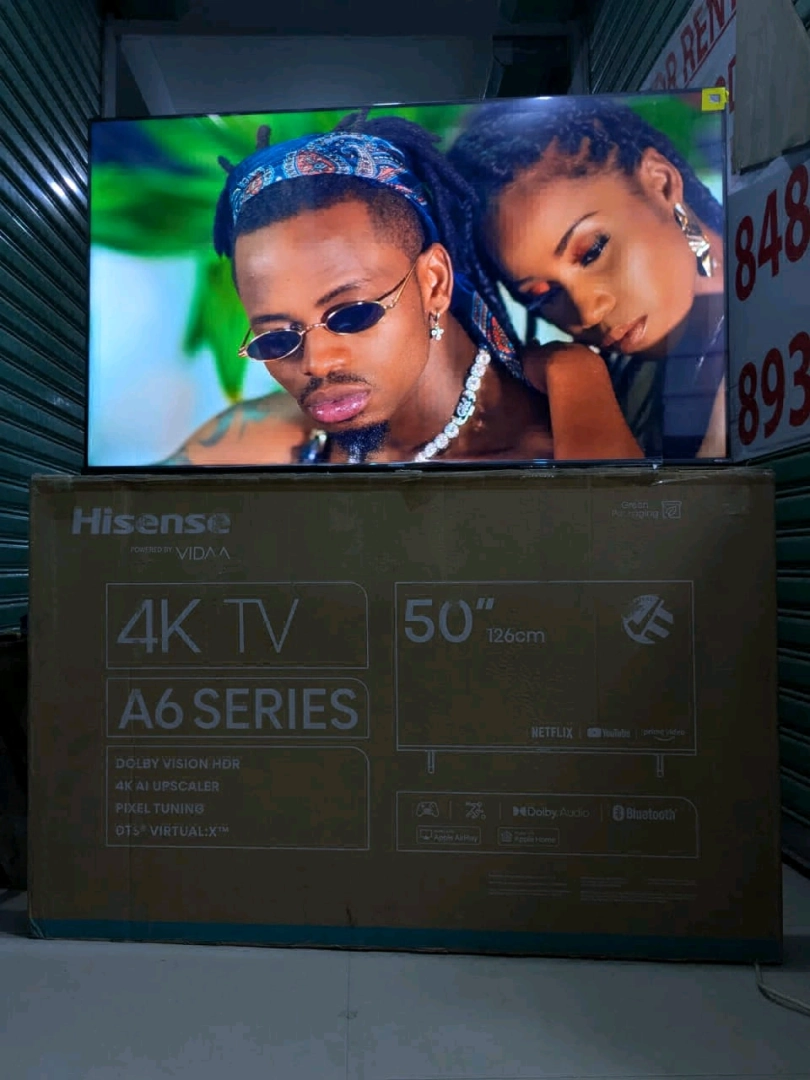Hisense 50-inch 4K A6 Series Smart TV thumbnail 2
