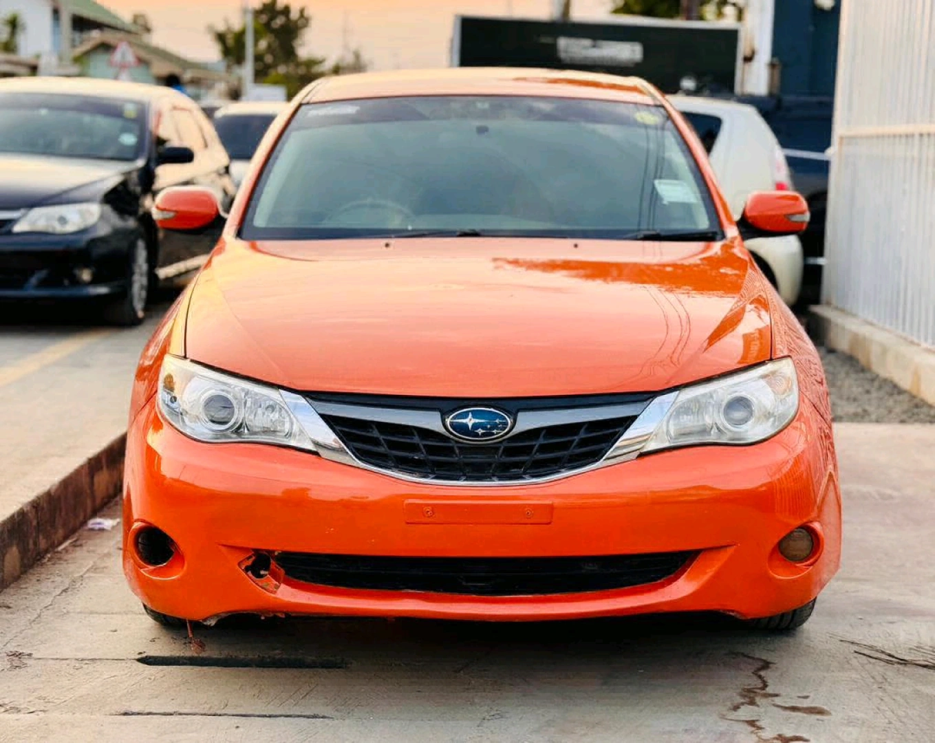 Subaru Impreza 2011 Orange Sedan