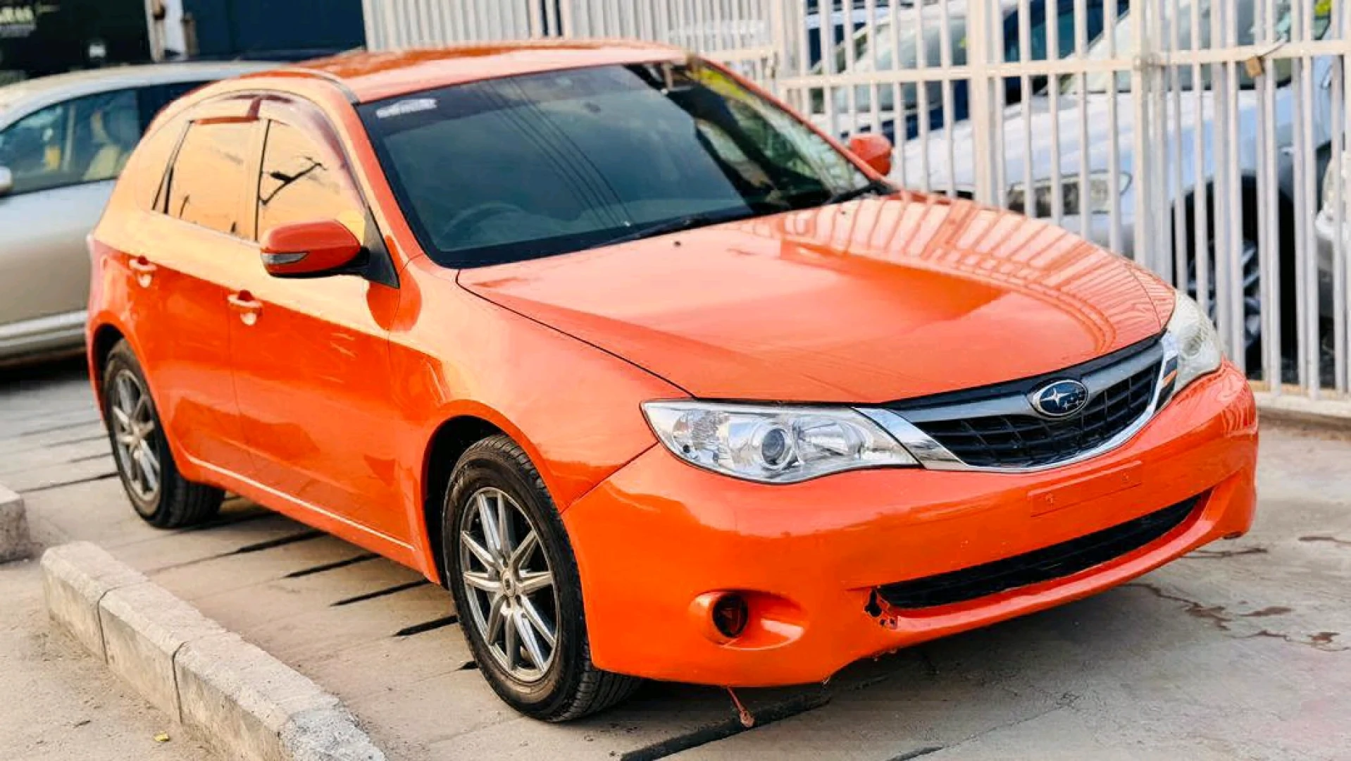 Subaru Impreza 2011 Orange Sedan thumbnail 5