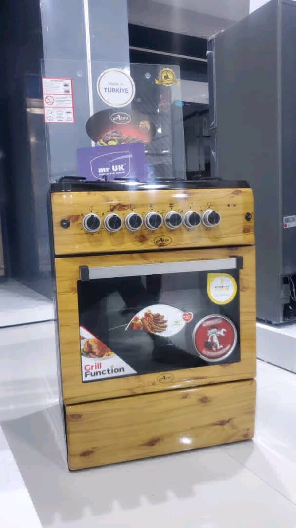 Aero Cooker 6631WD - 3 Gas, 1 Electric Plate, Electric Oven