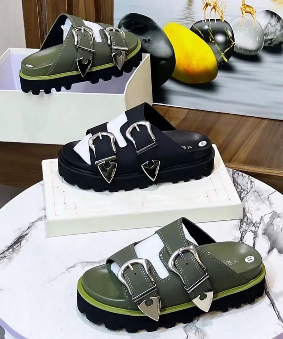 Alexander McQueen Style Slide Sandals thumbnail 2