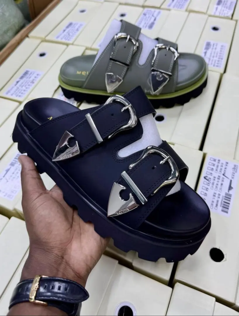 Alexander McQueen Style Slide Sandals thumbnail 3