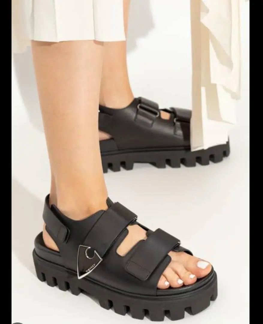 Alexander McQueen Style Slide Sandals thumbnail 4