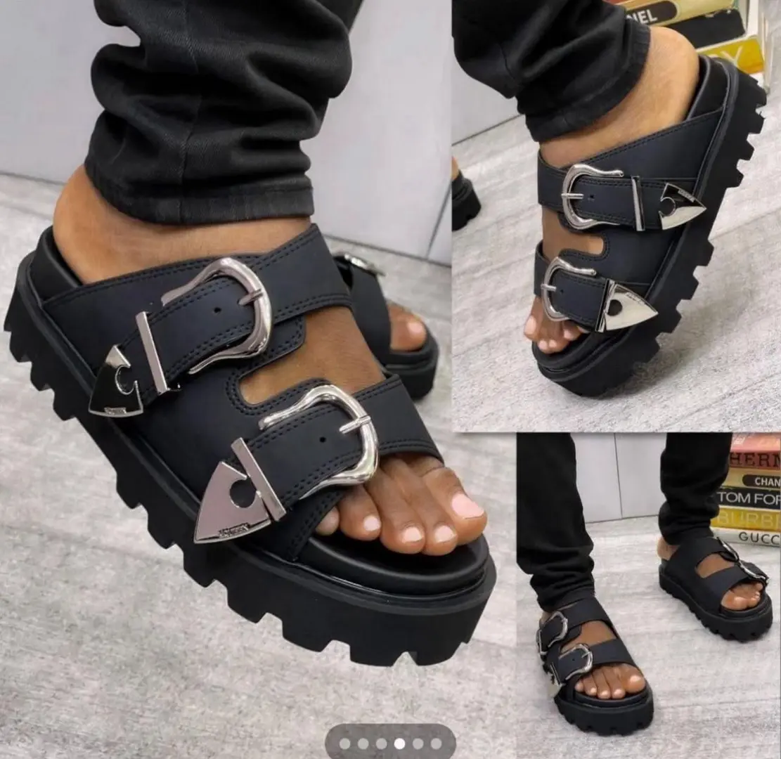 Alexander McQueen Style Slide Sandals thumbnail 6