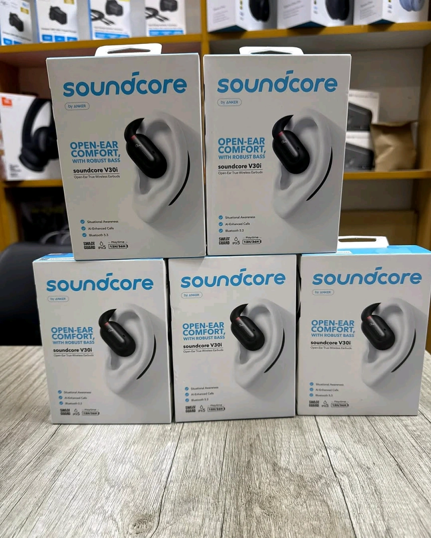 Soundcore V30i Open-Ear True Wireless Earbuds by Anker