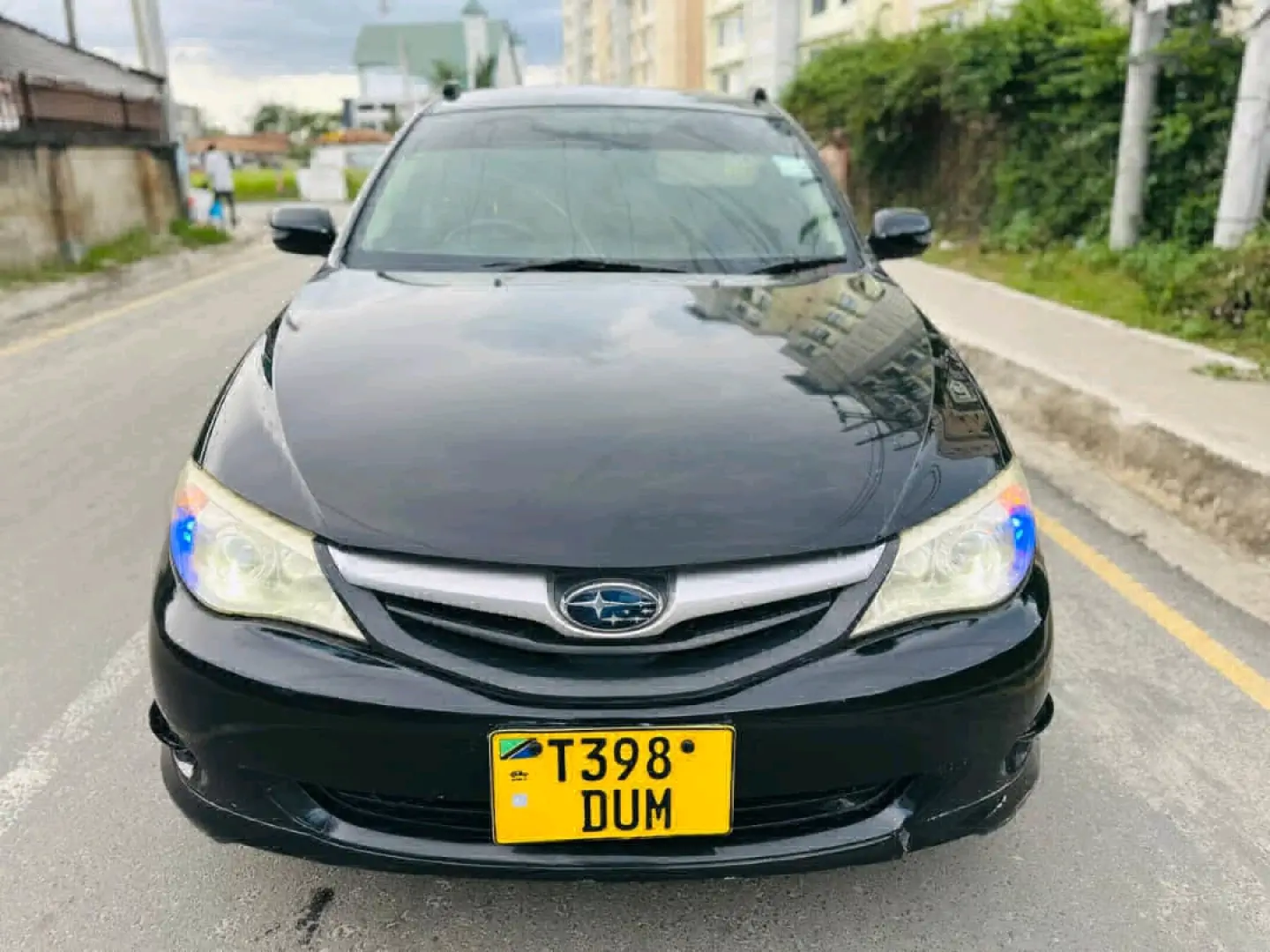 Black Subaru Impreza Sedan