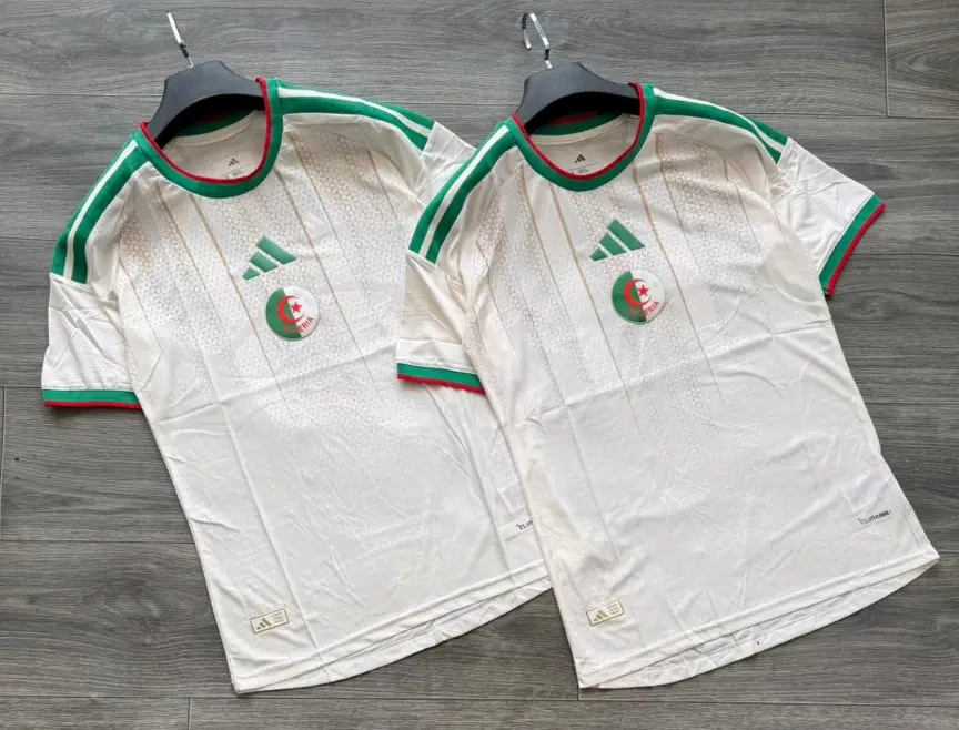 Algeria World Cup Football Jersey (White Adidas)