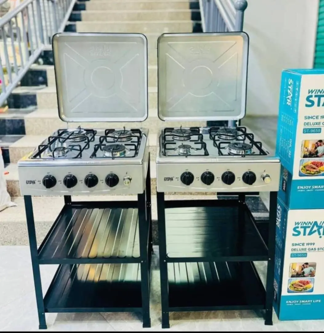 Winning Star 4-Plate Gas Cooker with 2-Year Warranty thumbnail 3