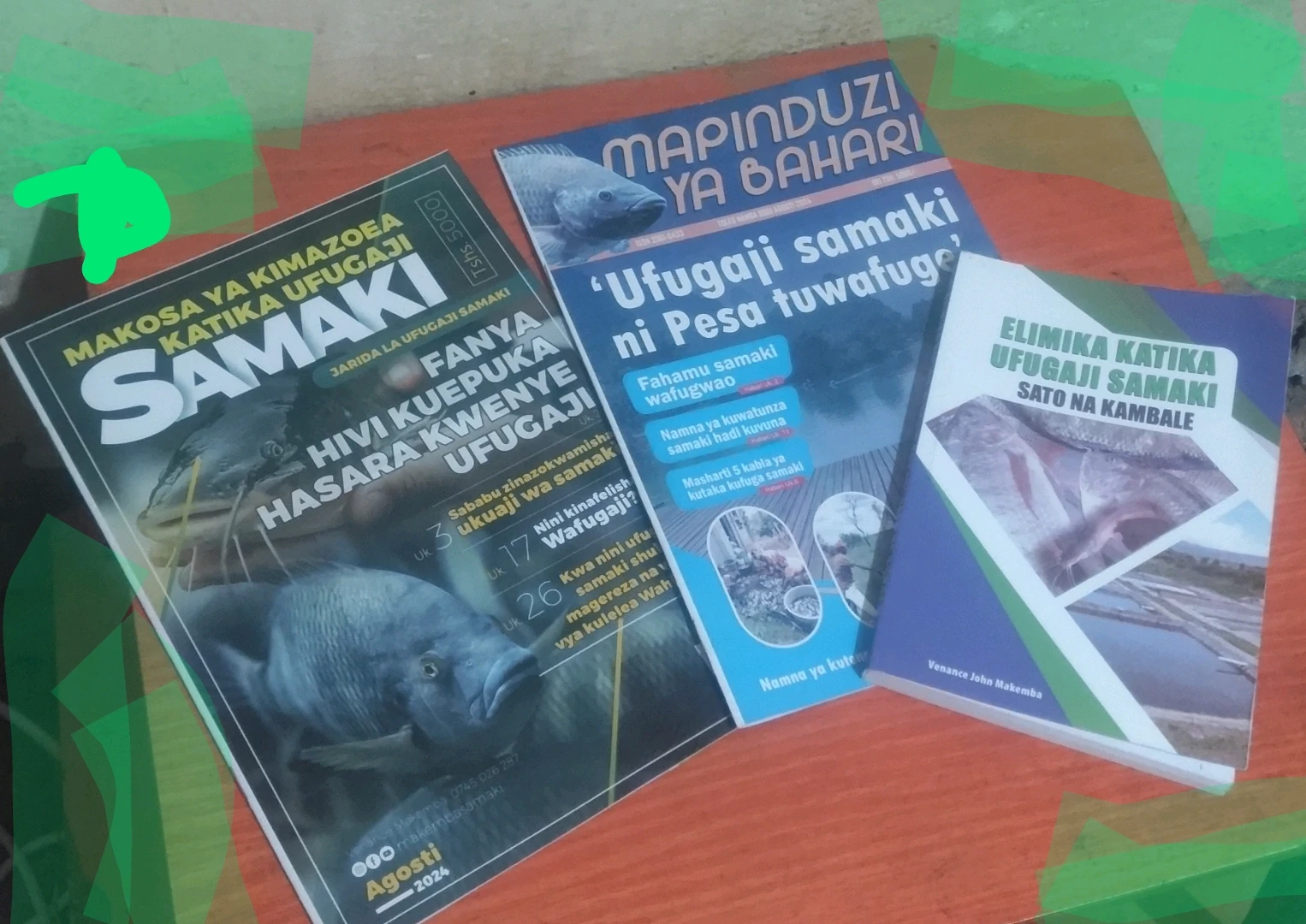 Soft Copies za Vitabu vya Ufugaji Samaki