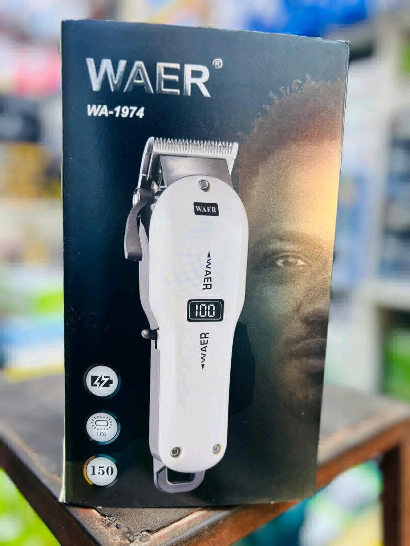 WAER WA-1974 Cordless Electric Shaver and Hair Trimmer