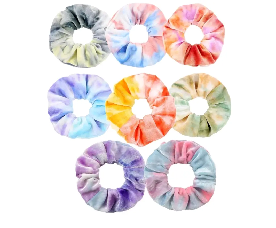 8 PCS Velvet Hair Scrunchies