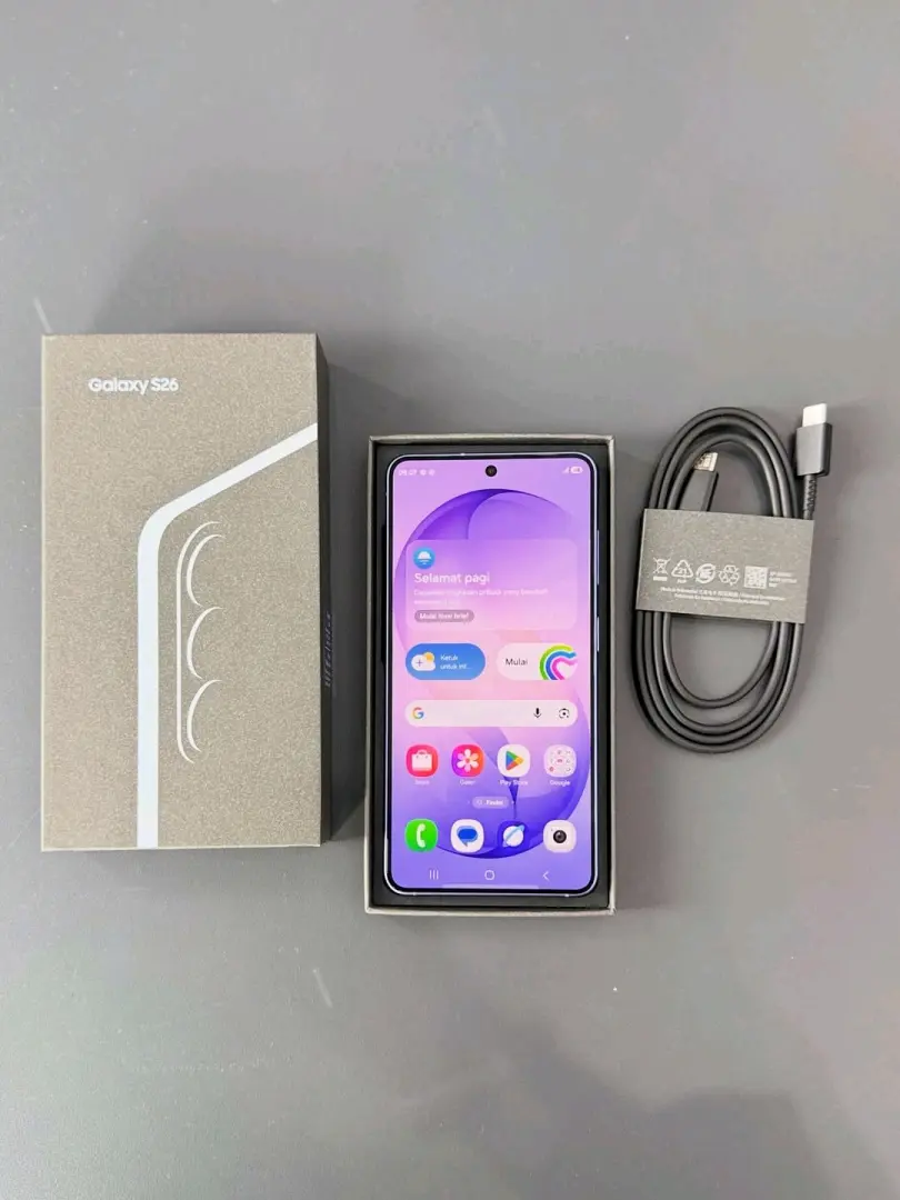 Samsung S26 Smartphone 256GB Purple thumbnail 3