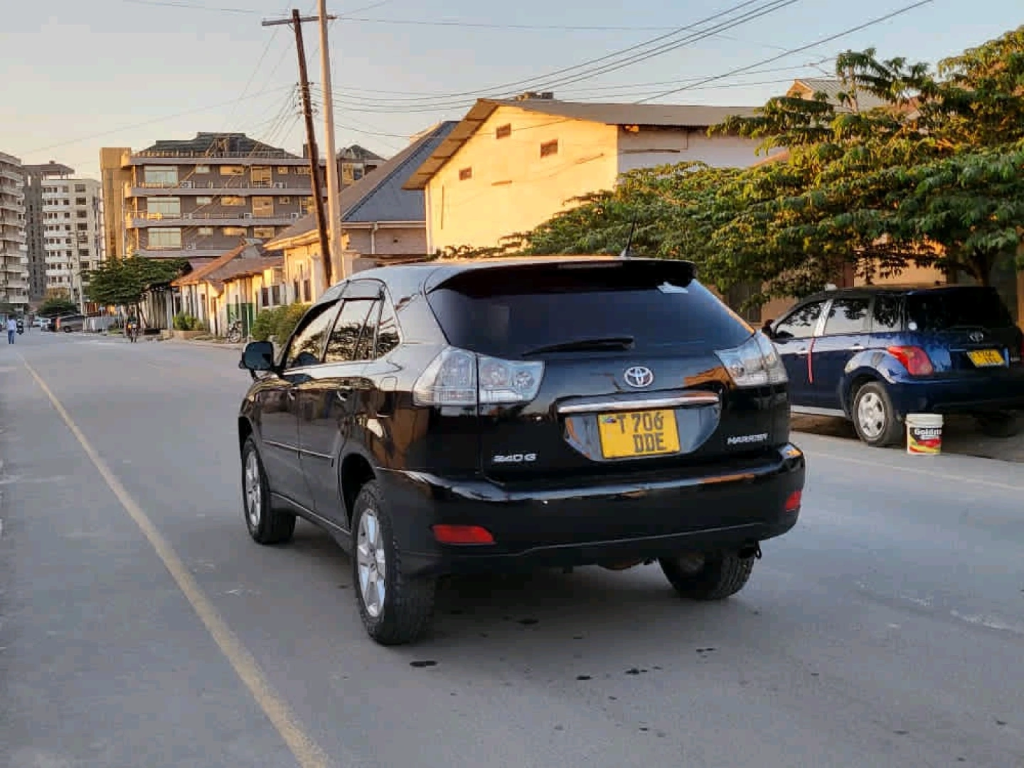 Toyota Harrier 240G 2007 Black SUV thumbnail 5
