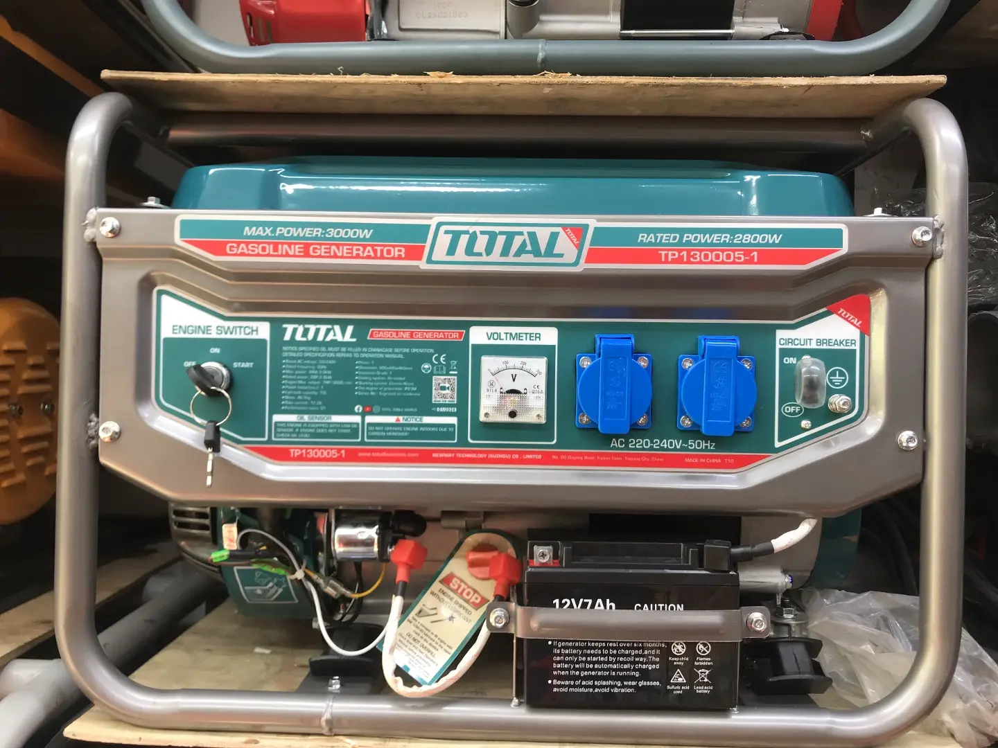 Total Gasoline Generator TP130005-1