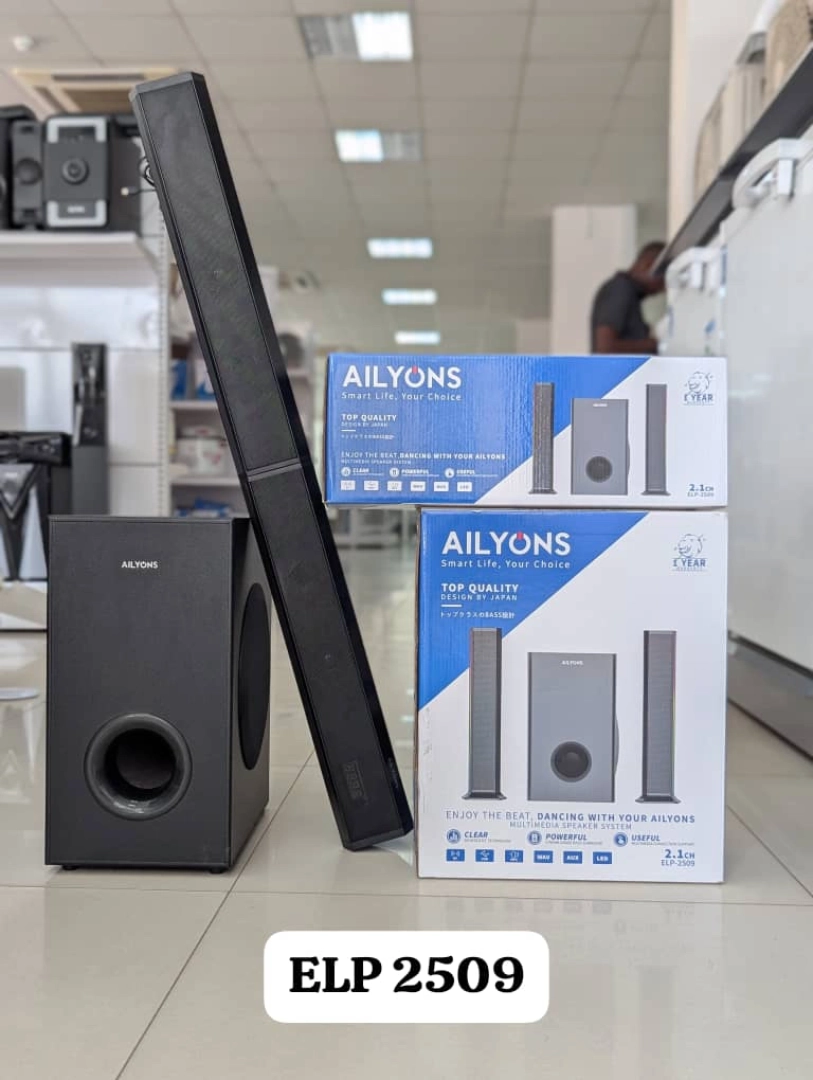 Ailyons 2.1 Channel Soundbar ELP 2509 with High Bass