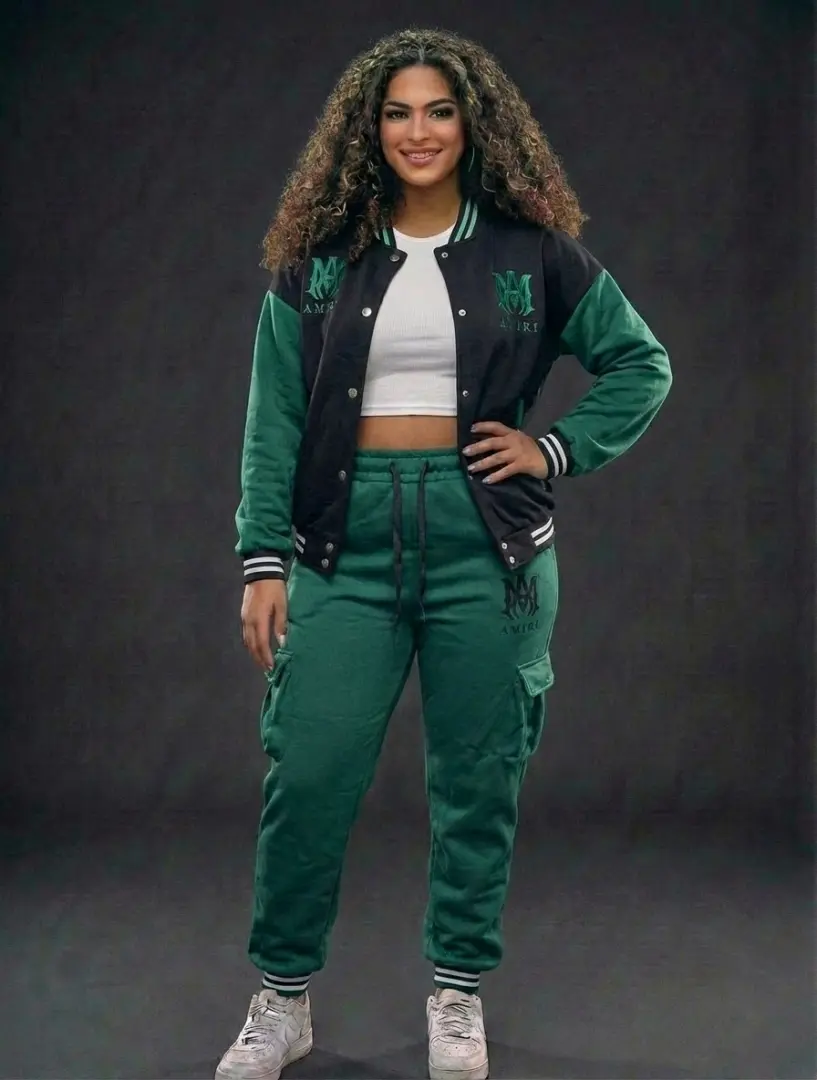 Tracksuit Set (3 Pieces) - Yellow/Black Style thumbnail 3