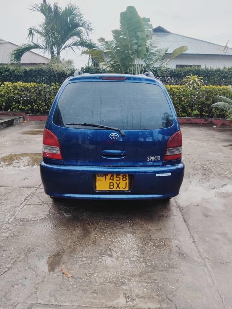 Blue Toyota Spacio Old Model for Sale thumbnail 4