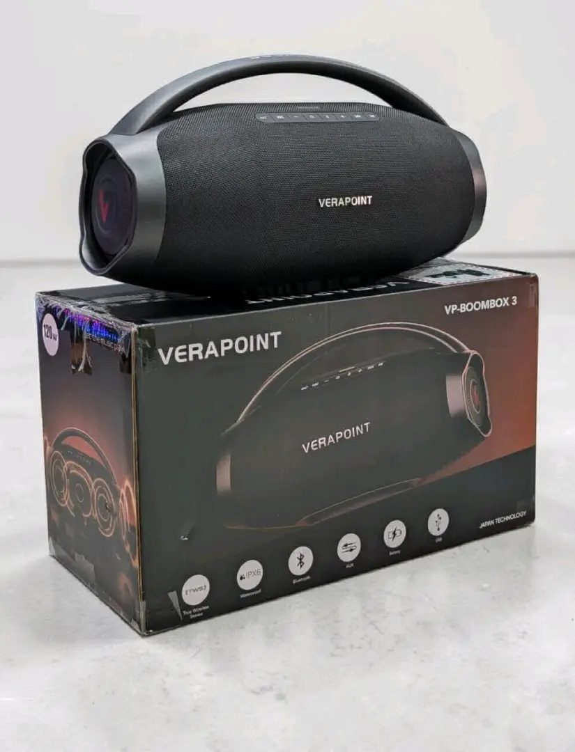 Verapoint VP-Boombox 3 Portable Speaker
