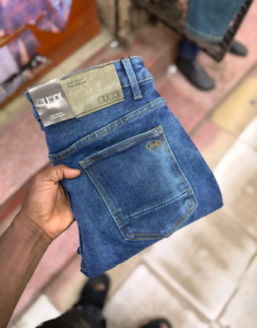 Dark Wash Denim Jeans - MRJOHNJO OUTFITS thumbnail 3