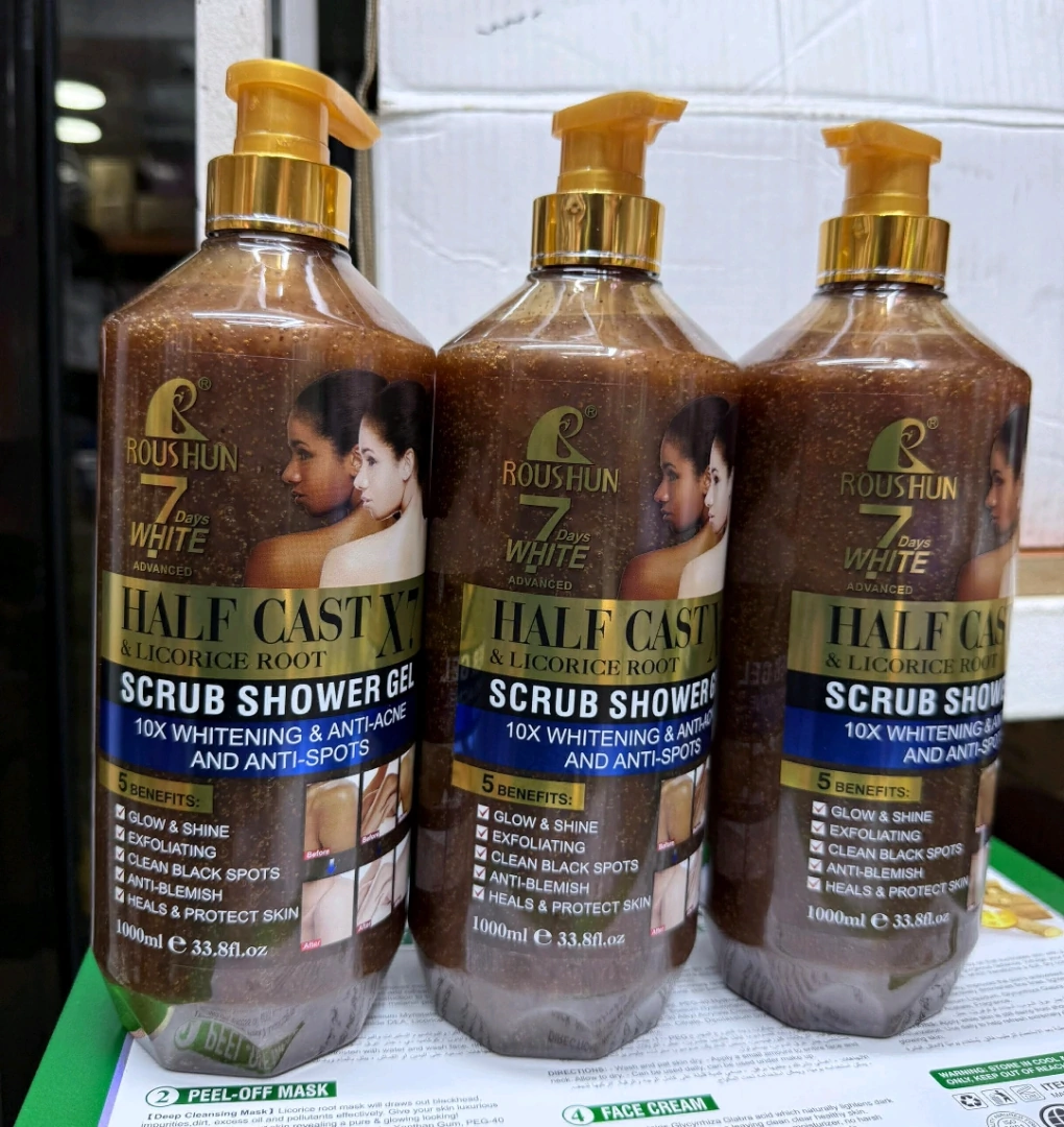 R'OUS WHITE Pure Milk & Glutathione Scrub Shower Gel thumbnail 2