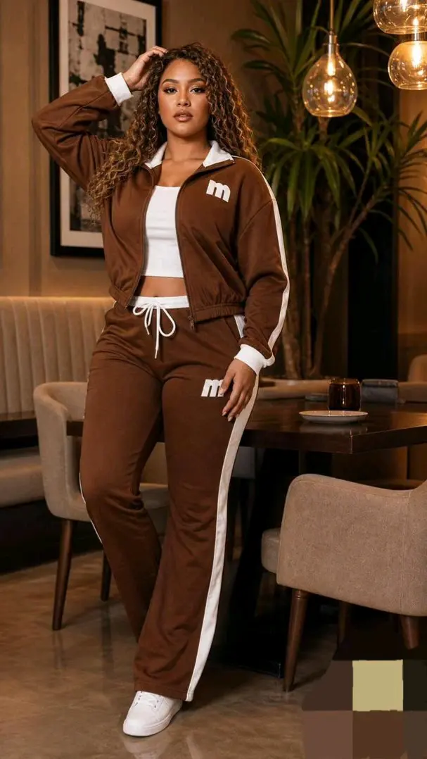 M Brand Three-Piece Tracksuit Set thumbnail 4