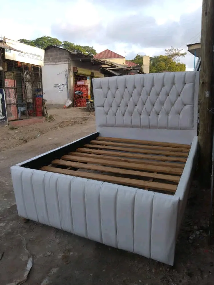 New 5x6 Upholstered Bed Frame (Ubungo) thumbnail 4