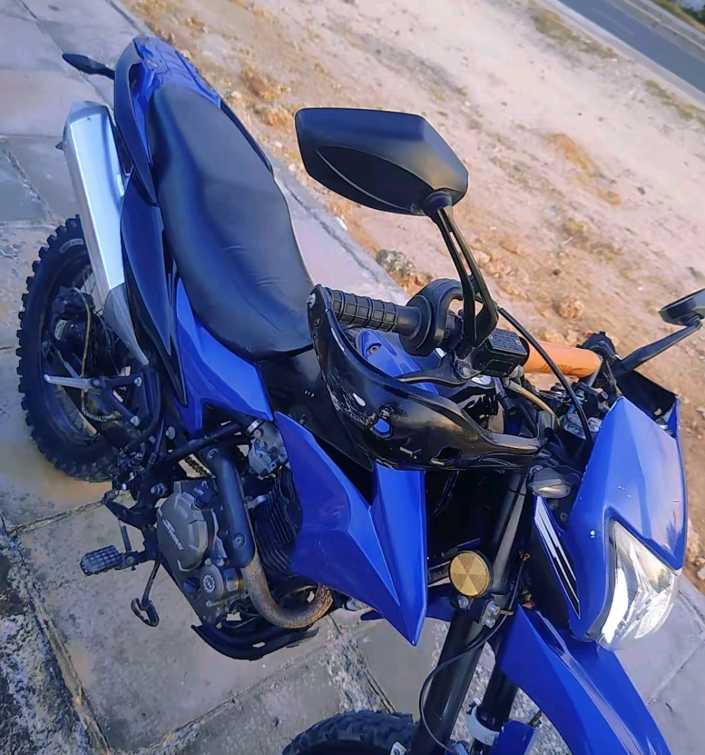 2023 Blue Dirt Bike Motorcycle 250cc thumbnail 2